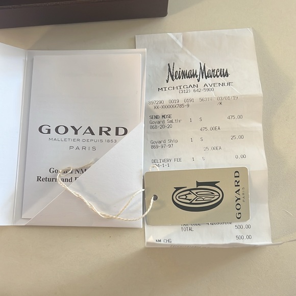 Goyard Saint Sulpice Card Holder Coated Canvas - Picture 5 of 12